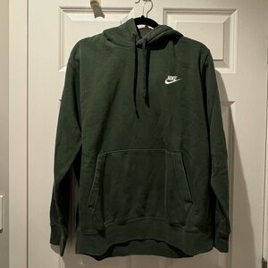 Dark Green Nike Hoodie